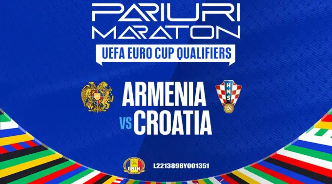 Armenia vs Croația | EURO 2024 - Calificări - Gr.D | 11 septembrie 2023