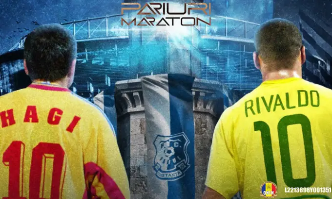 Atât Hagi cât și Rivaldo sunt două figuri emblematice ale fotbalului mondial din anii '90 și începutul anilor 2000
