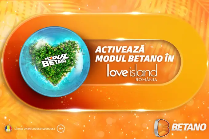 Betano activează Modul Distracției în Love Island România și devine sponsorul principal al show-ului fenomen în România