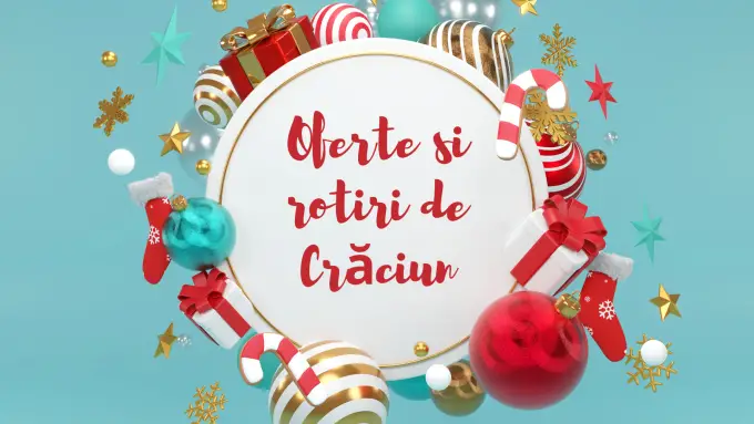 Bonusuri și rotiri gratuite de Crăciun