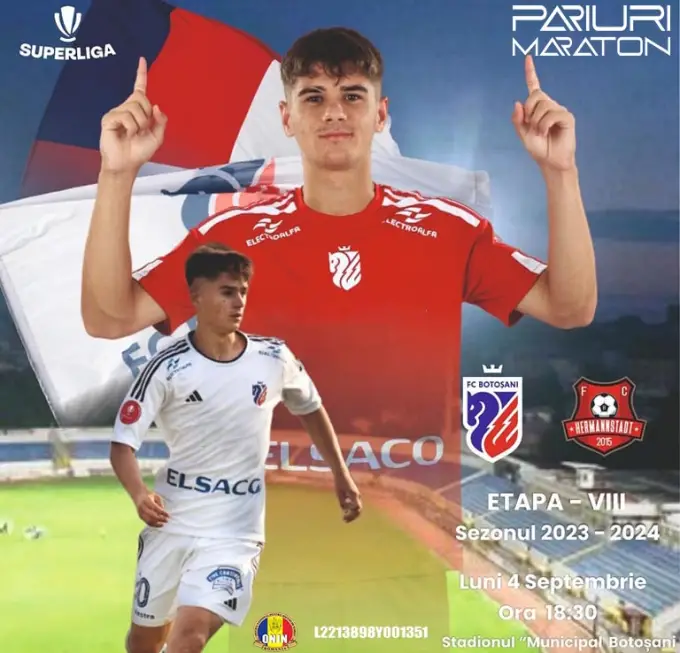 Botoșani vs Hermannstadt | România - SUPERLIGA | 04 septembrie 2023