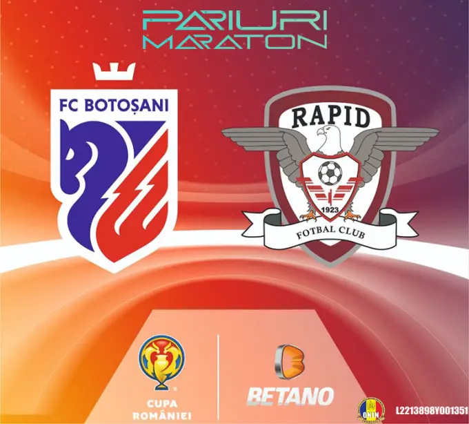 Botoșani vs Rapid B. | România - Cupă | 28 septembrie 2023