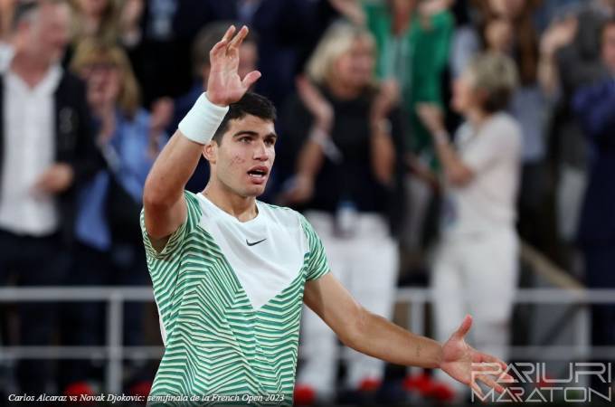 Carlos Alcaraz vs Novak Djokovic: | Roland Garros 2023