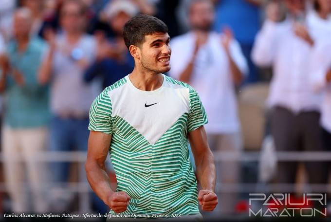 Openul Francez 2023: Carlos Alcaraz vs Stefanos Tsitsipas
