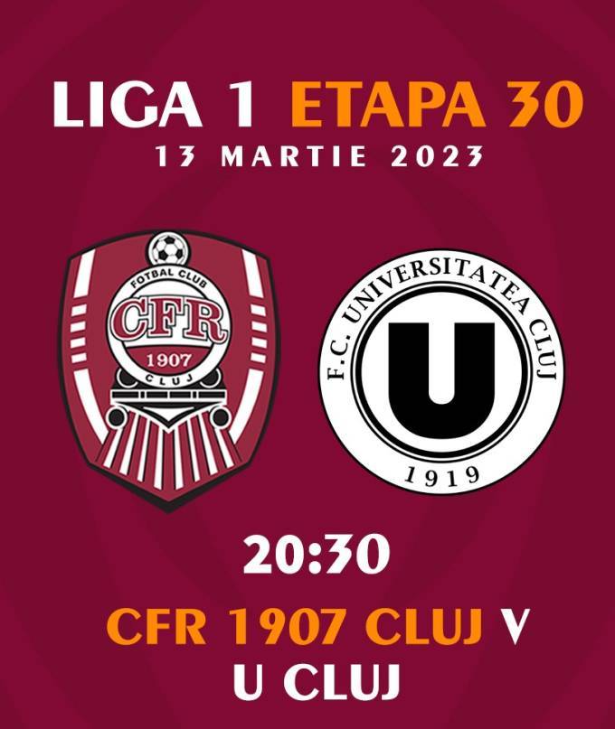 CFR Cluj vs U.Cluj