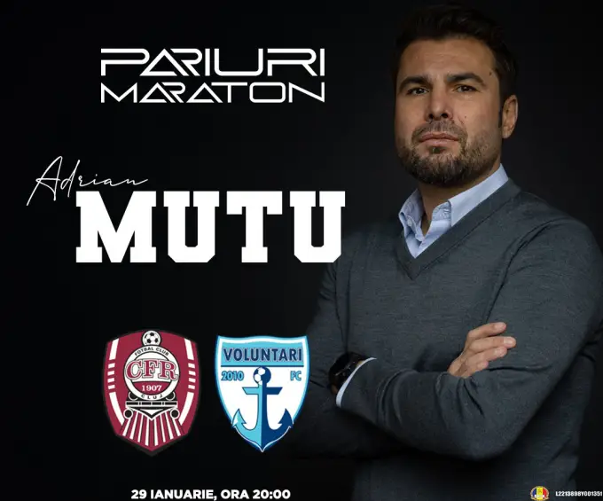 CFR Cluj vs Voluntari | România - SUPERLIGA | 29 ianuarie 2024