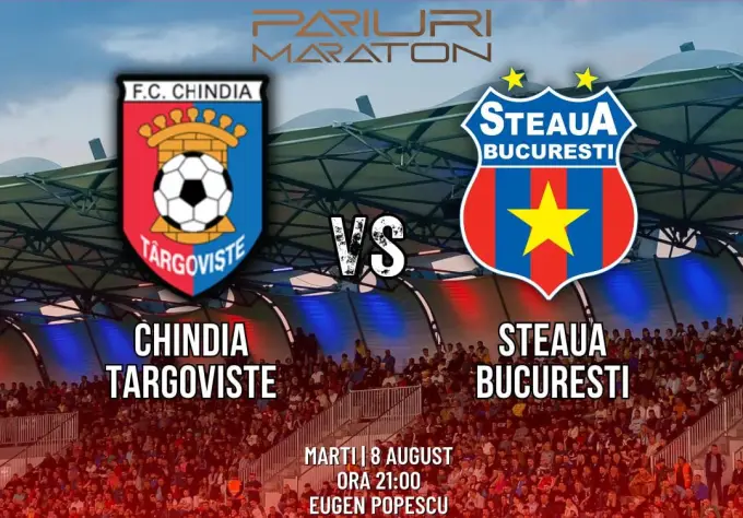 Chindia vs CSA Steaua | România - Liga 2 | 08 august 2023