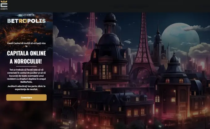 Conti Cazino vă invită să vă luați viza în CAPITALA ONLINE A NOROCULUI! 
