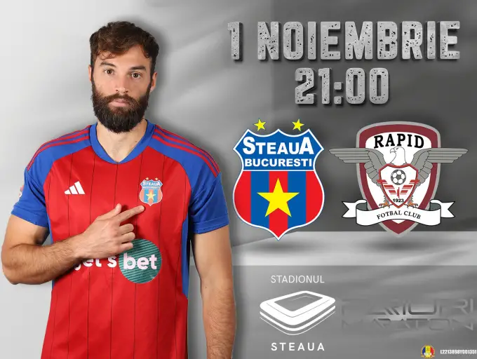 CSA Steaua vs Rapid B. | România - Cupă | 01 noiembrie 2023