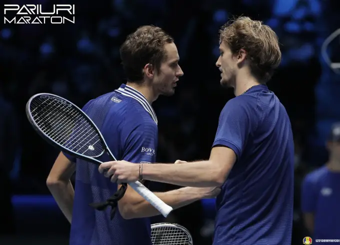 Daniil Medvedev vs Alexander Zverev | Nitto ATP Finals 2023 🏆