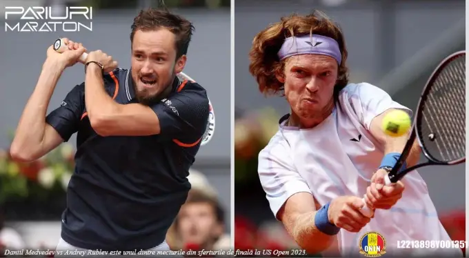 Daniil Medvedev vs Andrey Rublev | US Open 2023