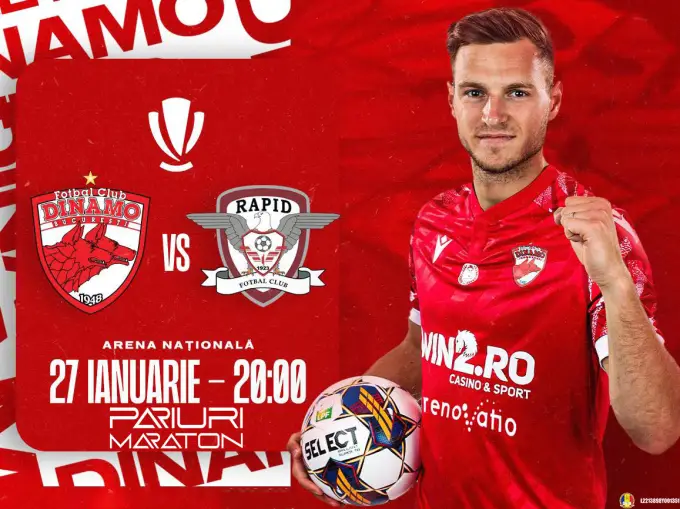 Dinamo B. vs Rapid B. | România - SUPERLIGA | 27 ianuarie 2024