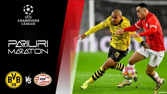 Dortmund vs PSV Eindhoven | Liga Campionilor | 13 Martie 2024