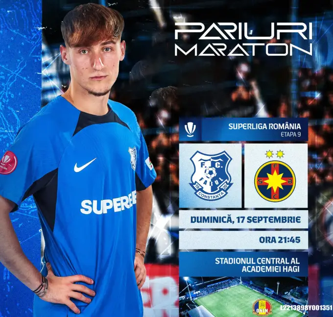 Farul Constanța vs FCSB | România - SUPERLIGA | 17 septembrie 2023