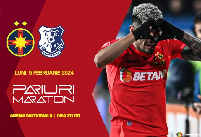 FCSB vs Farul Constanța | România - SUPERLIGA | 05 februarie 2024