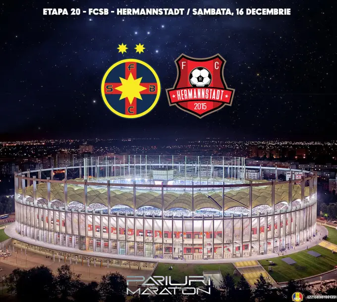 FCSB vs Hermannstadt | România - SUPERLIGA | 16 decembrie 2023