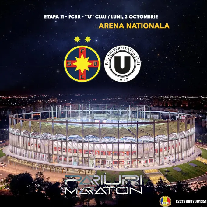 FCSB vs ”U” Cluj | România - SUPERLIGA | 02 octombrie 2023