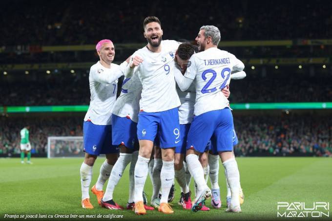 Franța vs Grecia | Calificări europene | 19 iunie 2023