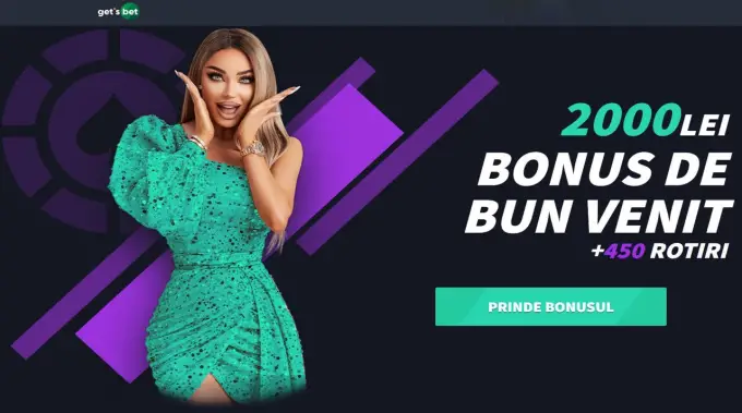 🏦GET'S BET: Bonus de Bun Venit - 2000 LEI💵 + 🎰450 Rotiri Gratuite la Super 7️⃣s!