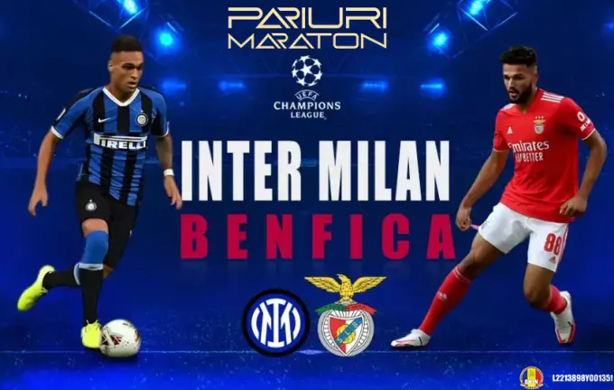 Inter Milano vs Benfica | UEFA - Liga Campionilor - Gr.D | 03 octombrie 2023