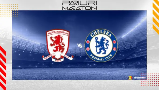 Middlesbrough vs Chelsea | Anglia - EFL Cup | 09 ianuarie 2024