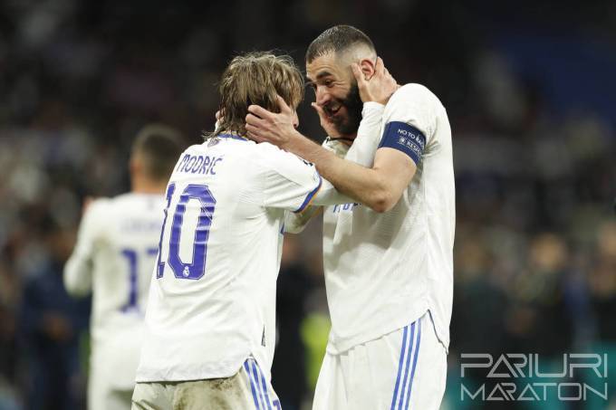 MODRIC APROAPE DE A-L ÎNSOȚI PE BENZEMA ÎN ARABIA