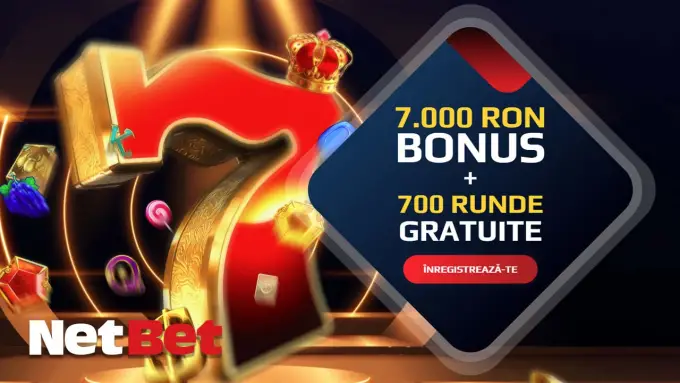 🎁 NETBET Casino: Până la 7000 RON Bonus și 700 Rotiri Gratuite! 🌟 Înregistrează-te Acum!