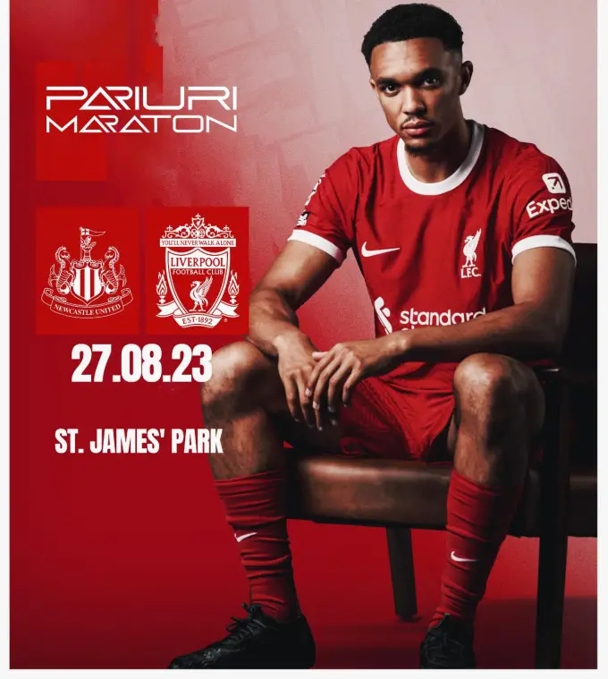Newcastle vs Liverpool | Anglia - Premier League | 27 august 2023