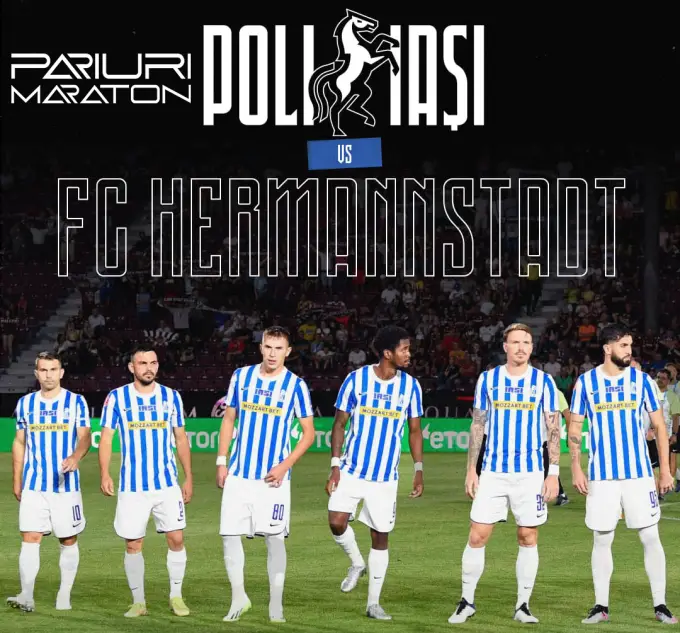 Poli Iași vs Hermannstadt | România - SUPERLIGA | 23 iulie 2023