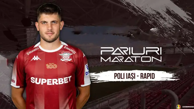 Poli Iași vs Rapid B. | România - SUPERLIGA | 24 februarie 2024