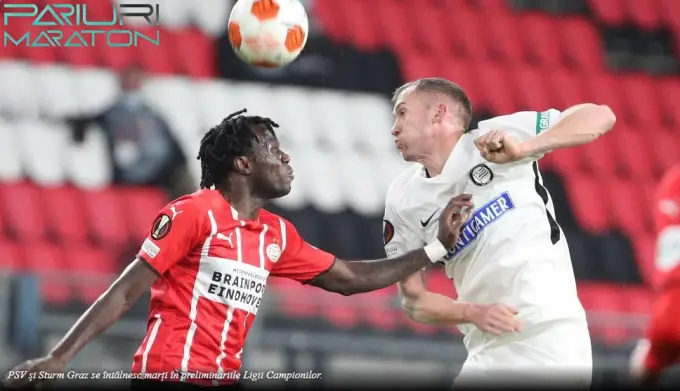 PSV vs Sturm Graz | Liga Campionilor - Calificări | 08 august 2023