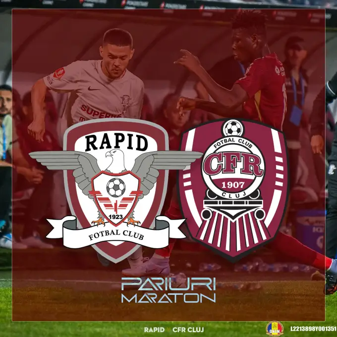 Rapid B. vs. CFR Cluj | România - SUPERLIGA | 25 septembrie 2023