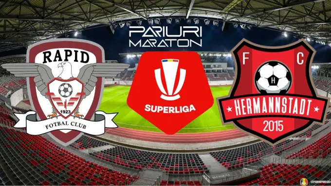 Rapid B. vs Hermannstadt | România - SUPERLIGA | 16 februarie 2024