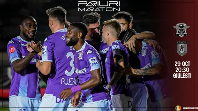 Rapid B. vs Univ. Craiova | România - SUPERLIGA | 29 octombrie 2023