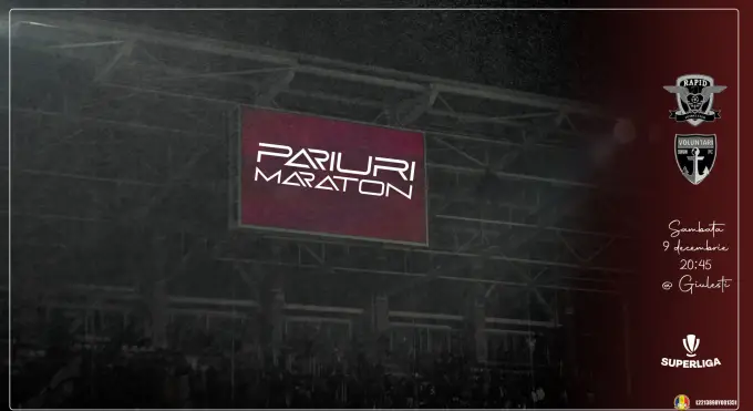 Rapid B. vs Voluntari | România - SUPERLIGA | 09 decembrie 2023