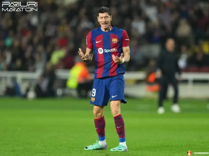 Robert Lewandowski și Incidentul cu Lamine Yamal din Meciul Barcelona vs. Alaves ⚽🤝