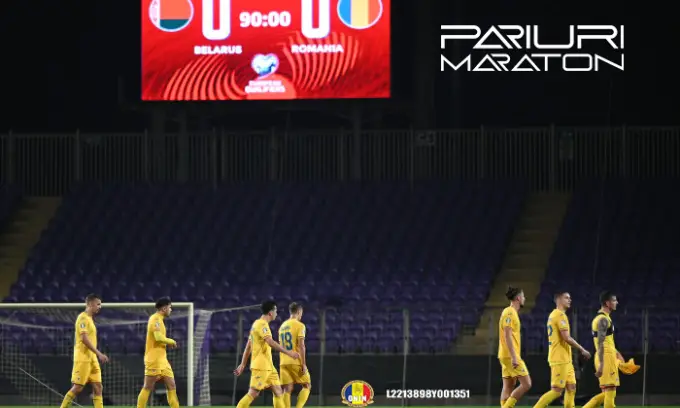 România a ratat o oportunitate de aur de a deveni liderul Grupei I, după ce a terminat la egalitate, 0-0, cu Belarus la Budapesta