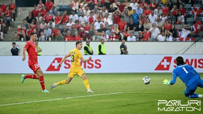 România pleacă cu un punct de aur smuls în ultimele minute din Elveția
