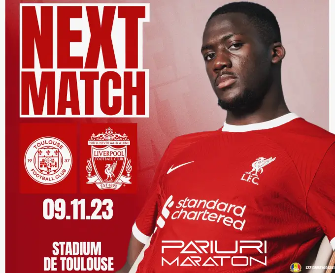 Toulouse vs Liverpool | UEFA - Europa League - Gr.E | 09 noiembrie 2023
