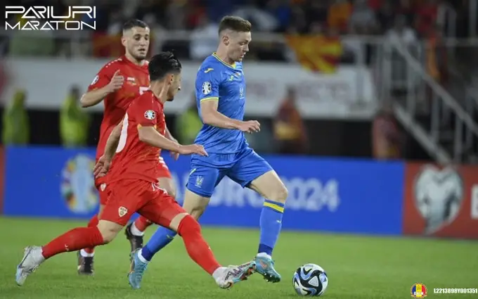 Ucraina vs Macedonia de Nord | EURO 2024 - Calificări - Gr.C | 14 octombrie 2023