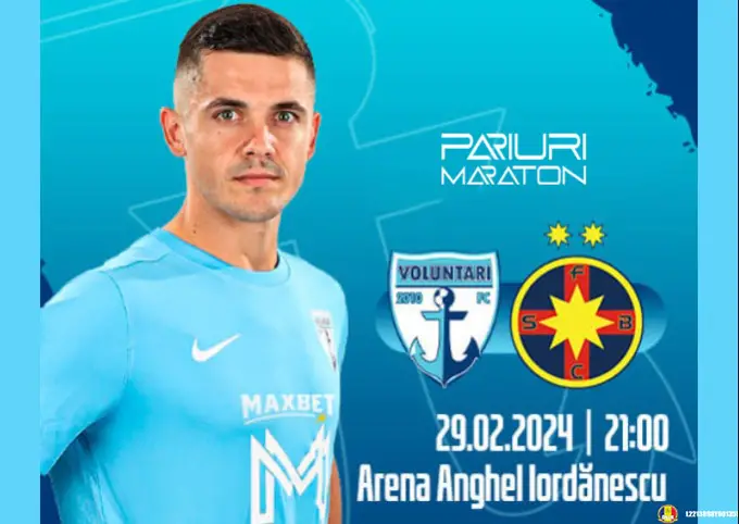 Voluntari vs FCSB | România - SUPERLIGA | 29 februarie 2024