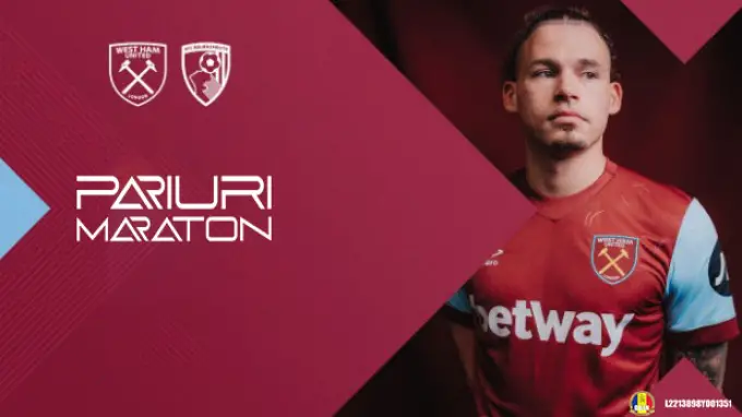 West Ham - Bournemouth | Anglia - Premier League | 01 februarie 2024